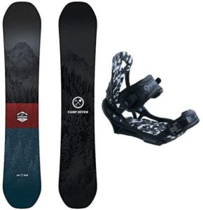 System Redwood Men's Snowboard Package APX Bindings 2023
