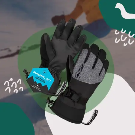 Ski and snow gloves from Tough Outdoors