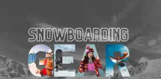 Snowboarding gear list