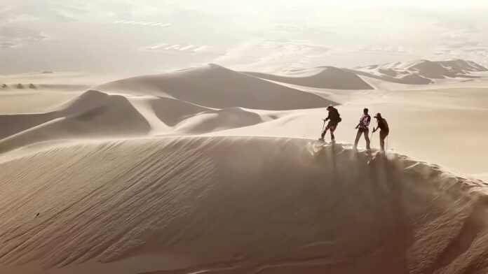 Sandboarding