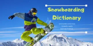 Terms and Definitions of Snowboarding